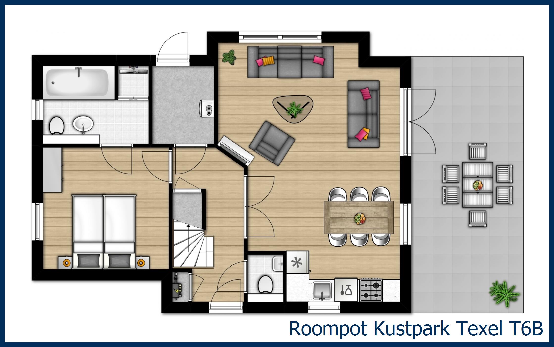 Bungalow T6B à Kustpark Texel