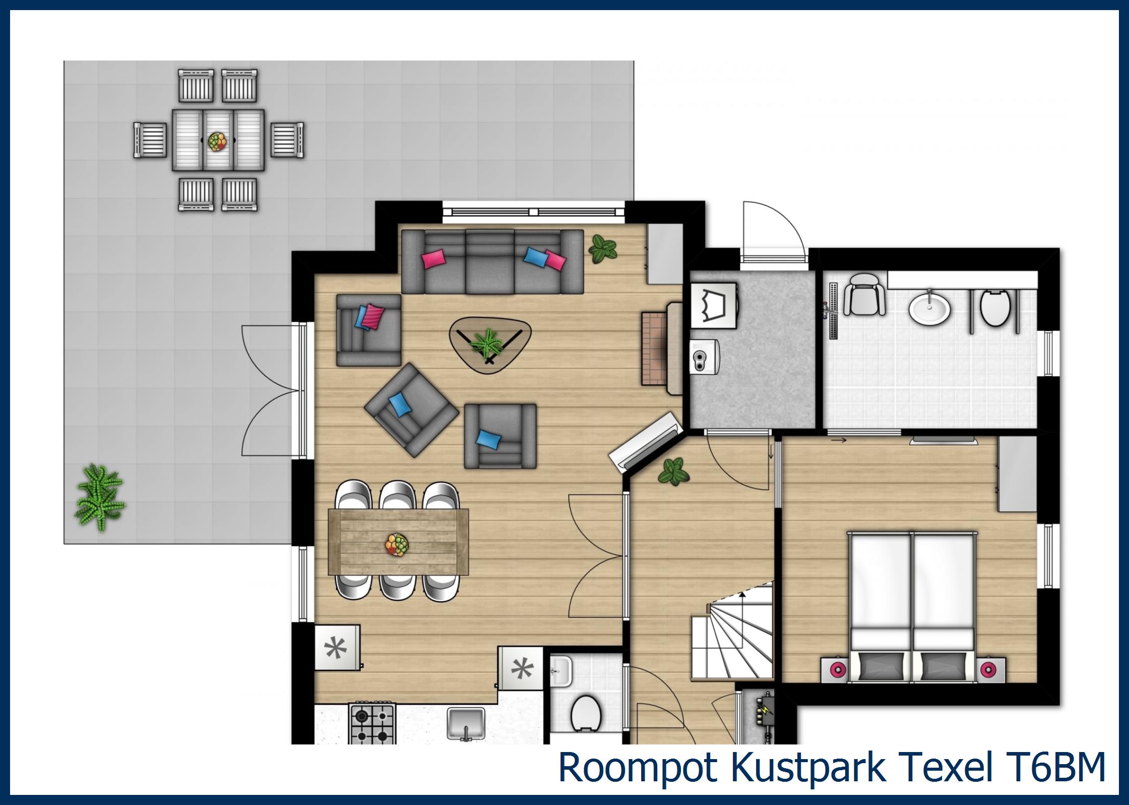 Bungalow T6BM à Kustpark Texel
