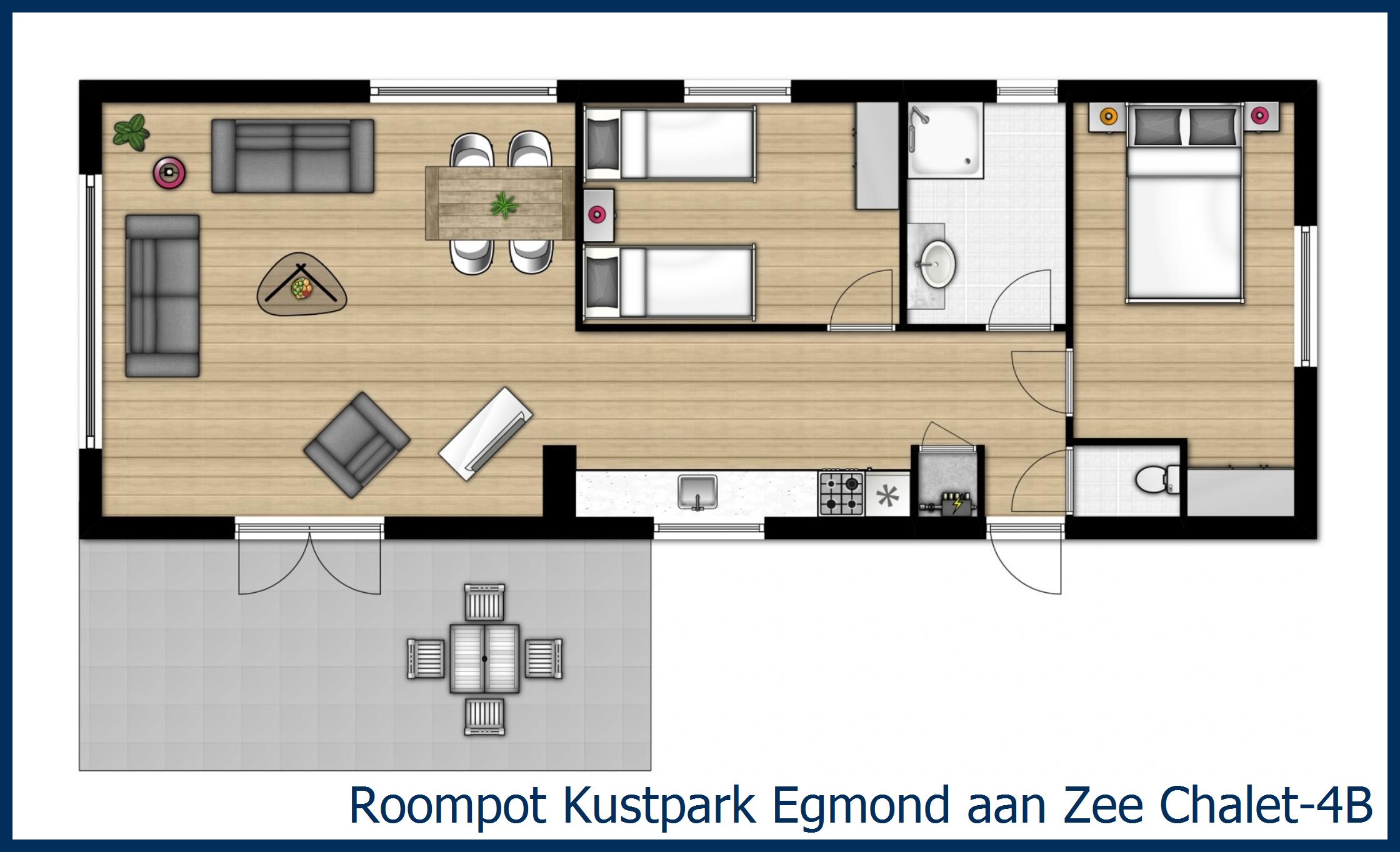 Chalet 4B à Kustpark Egmond aan Zee