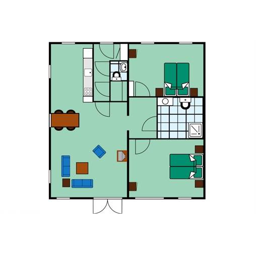 Bungalow VO4M in Marinapark Volendam