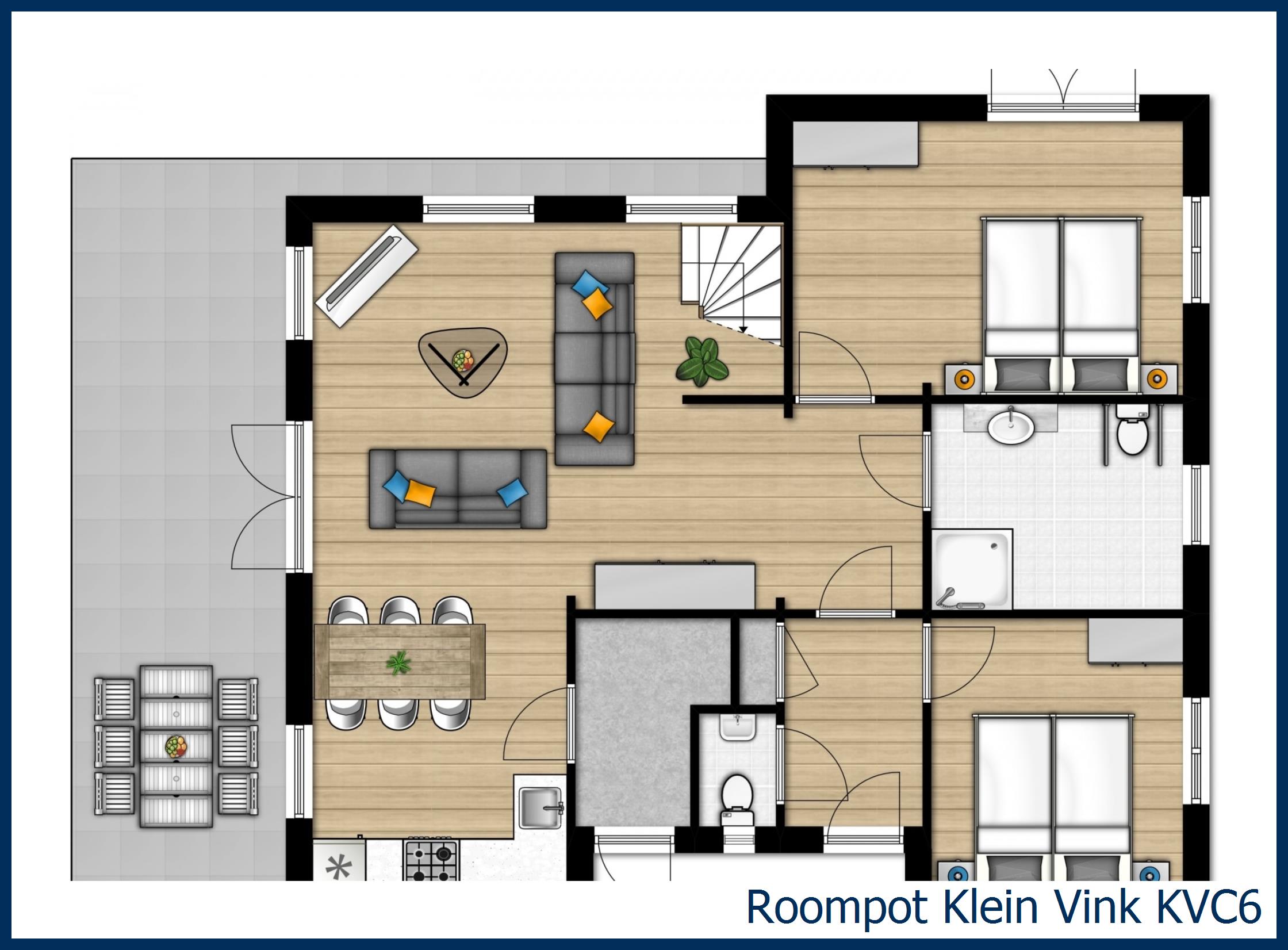 Chalet KVC6 in Klein Vink