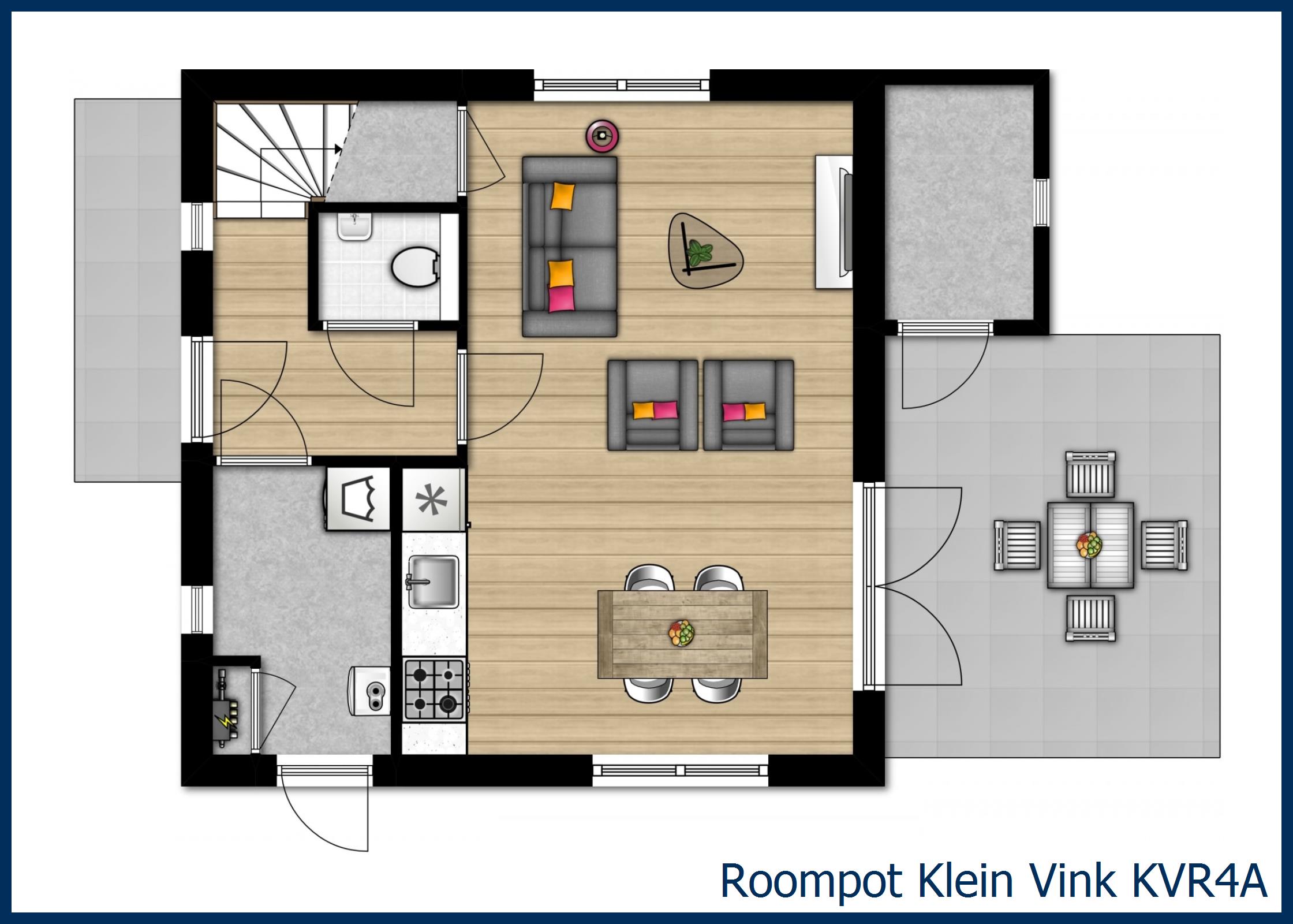 Bungalow KVR4A in Klein Vink