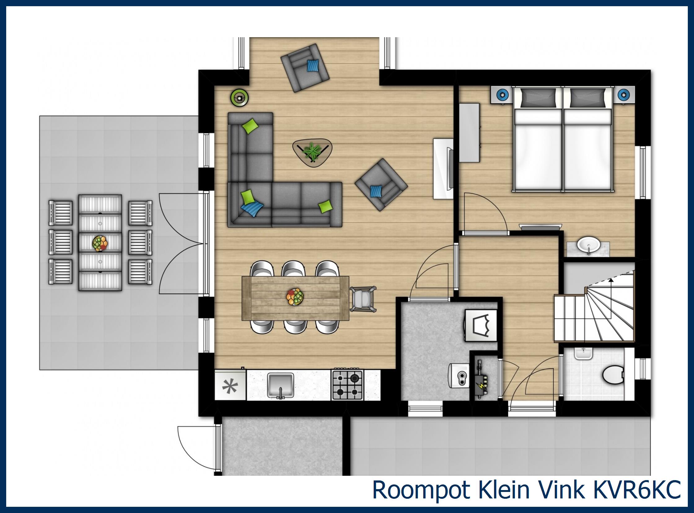 Bungalow KVR6KC in Klein Vink