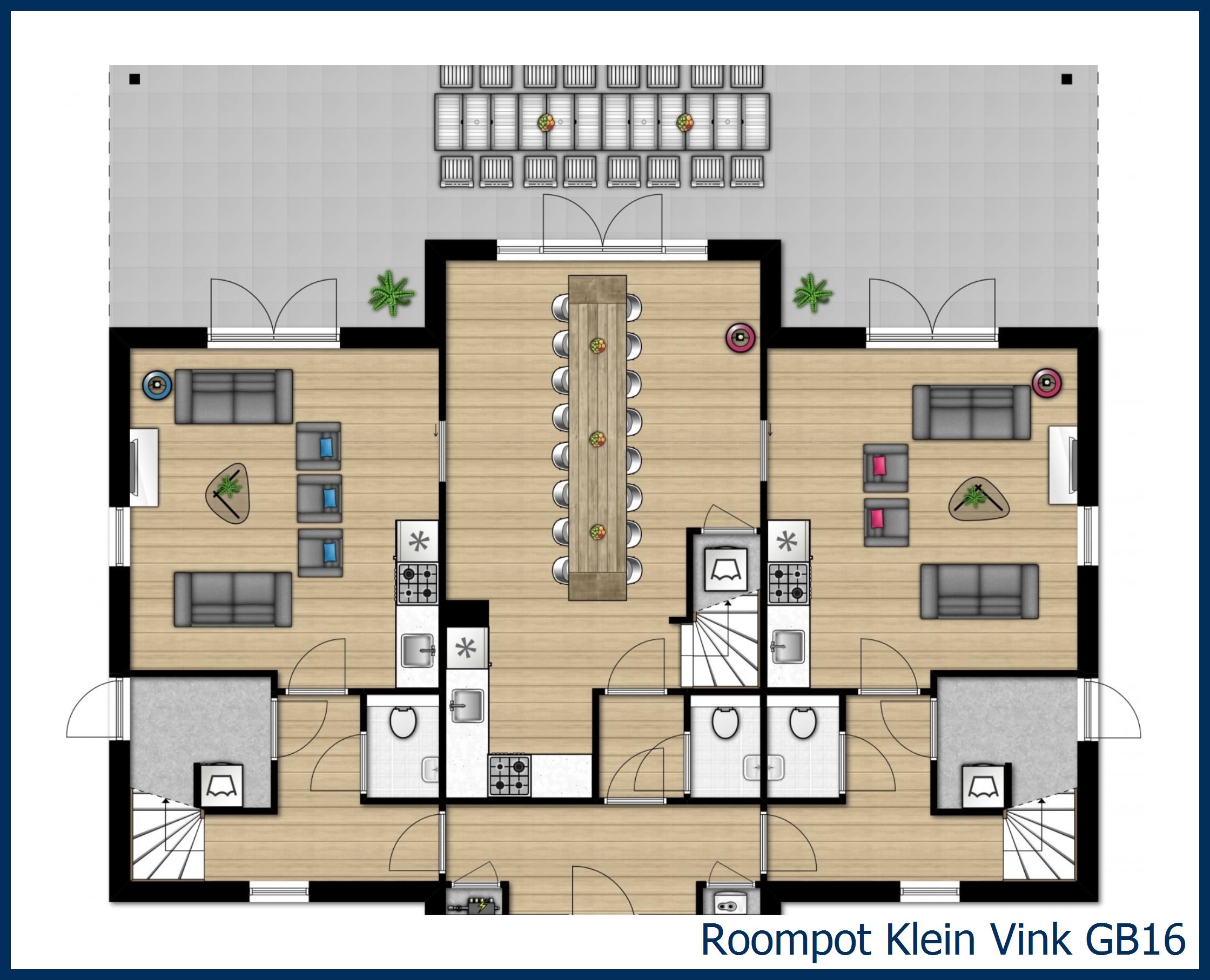 Bungalow GB16 à Klein Vink