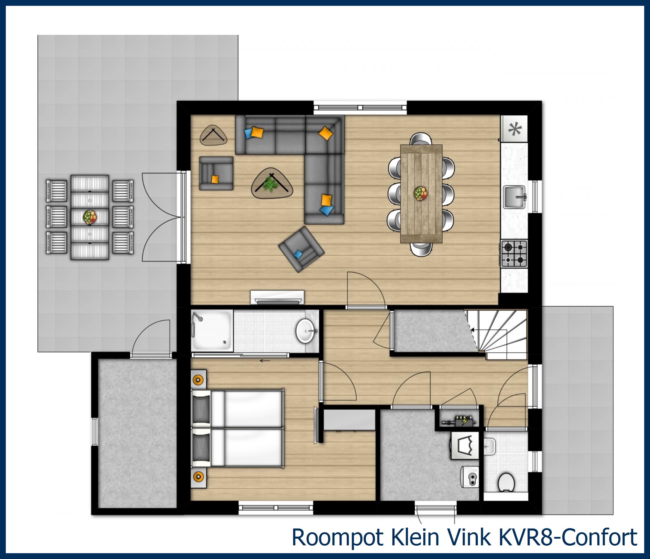 Villa KVR8-Confort à Klein Vink