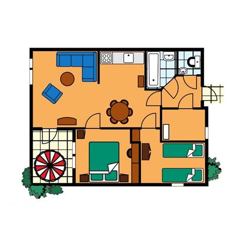 Bungalow WBC à Weerterbergen