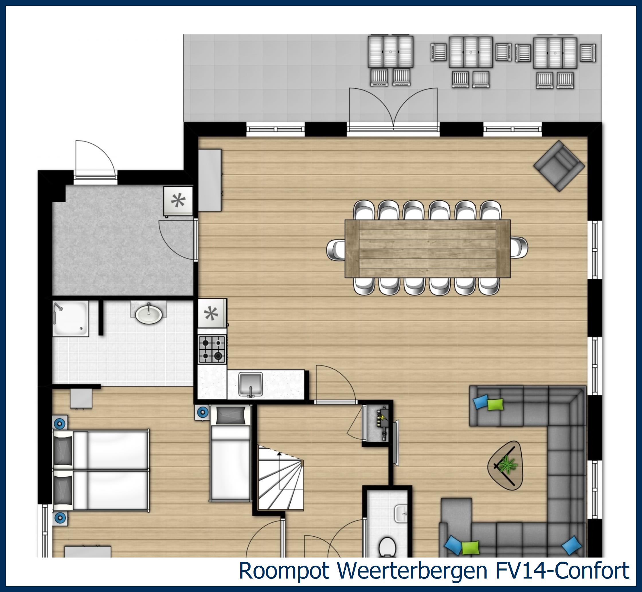 Bungalow FV14-Confort à Weerterbergen