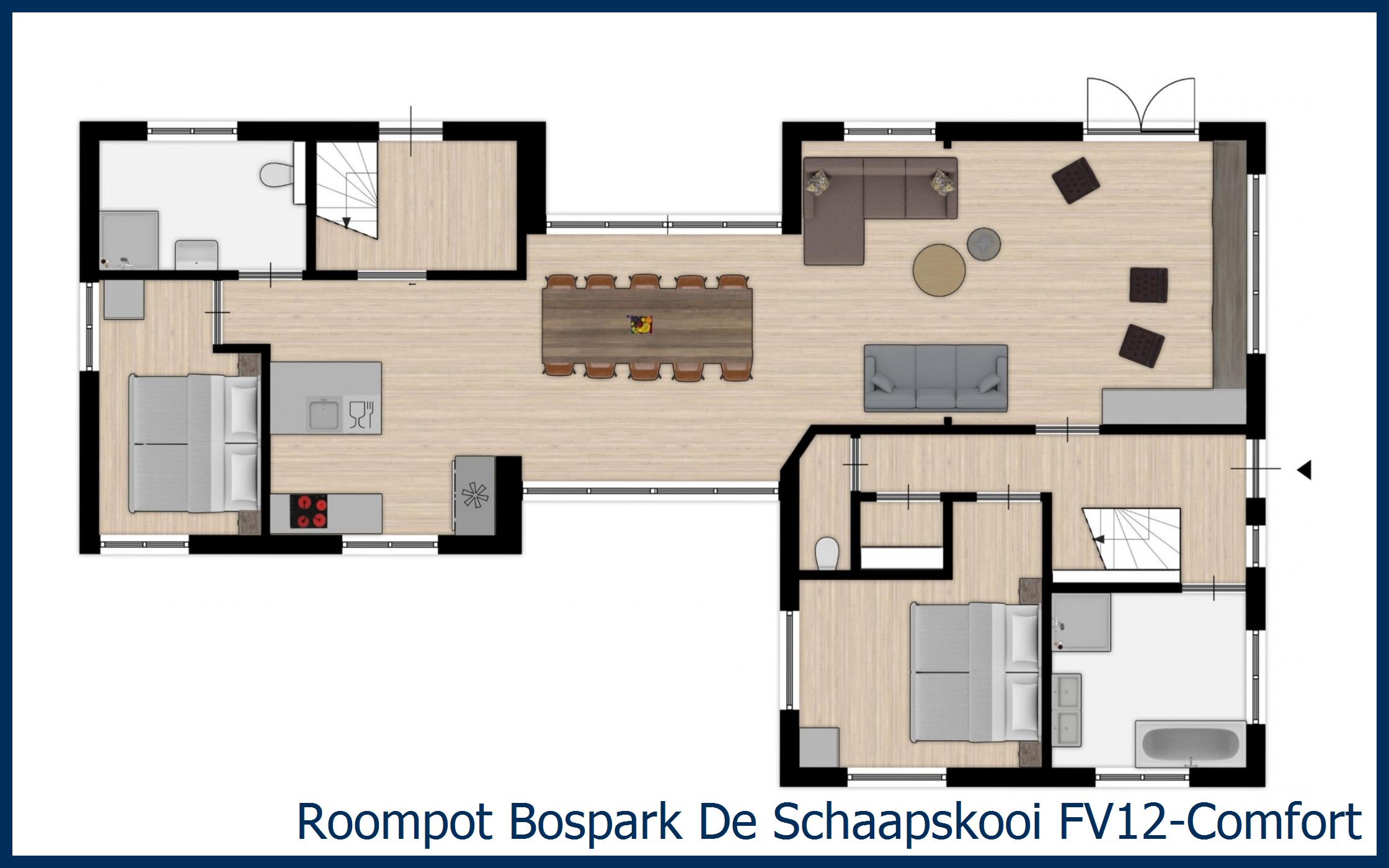Bungalow FV12-Comfort à Bospark De Schaapskooi