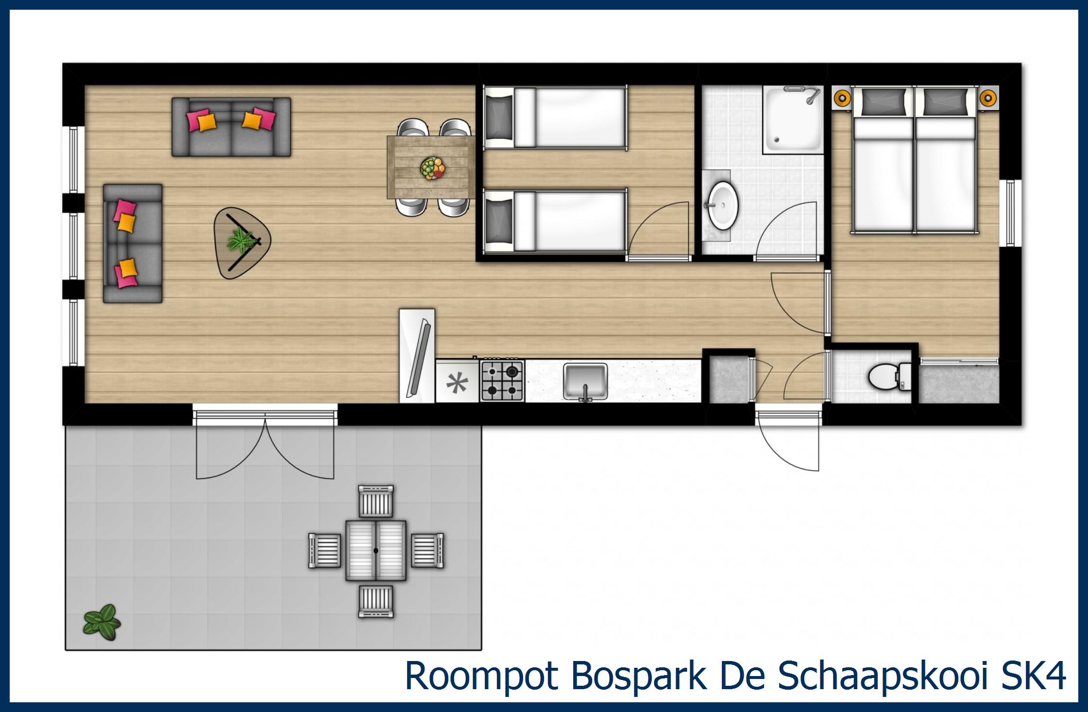 Chalet SK4 à Bospark De Schaapskooi