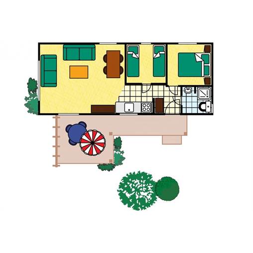 Chalet CF à Beach Resort