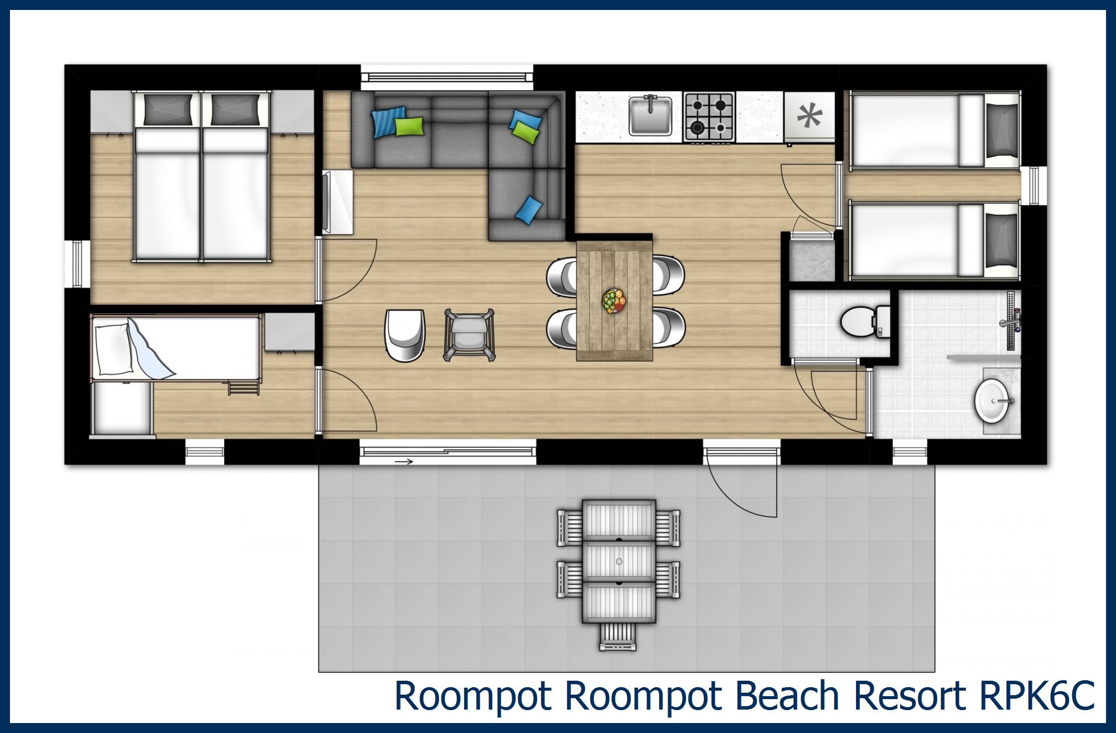 Chalet RPK6C à Beach Resort