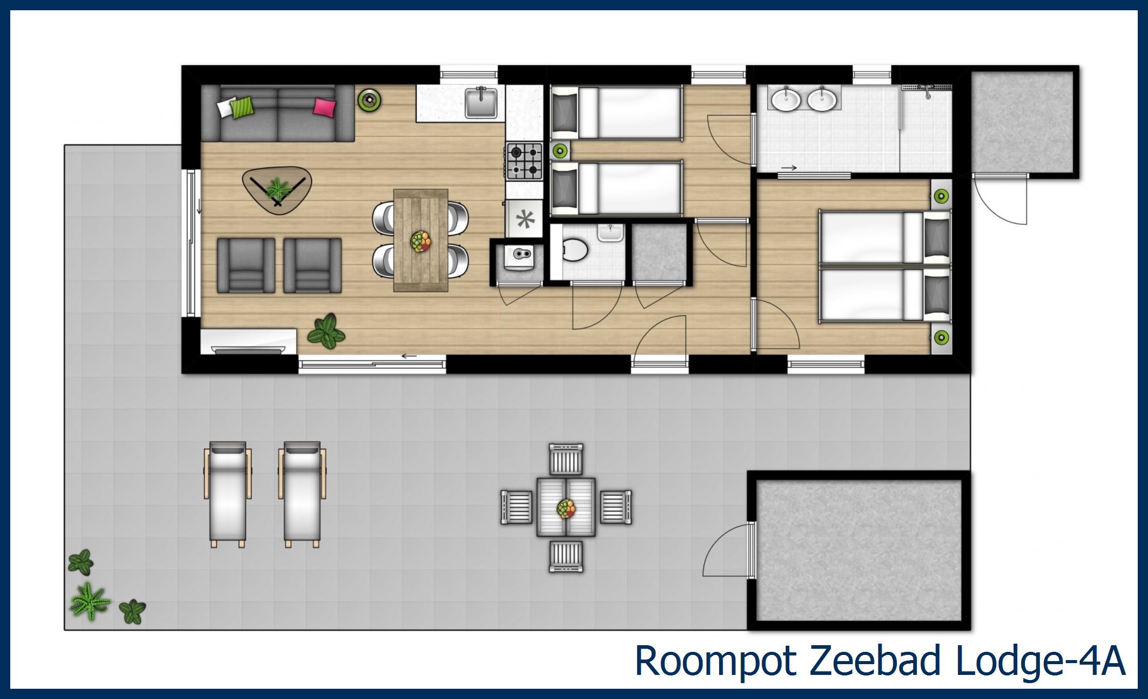 Pavillon Lodge-4A à Zeebad