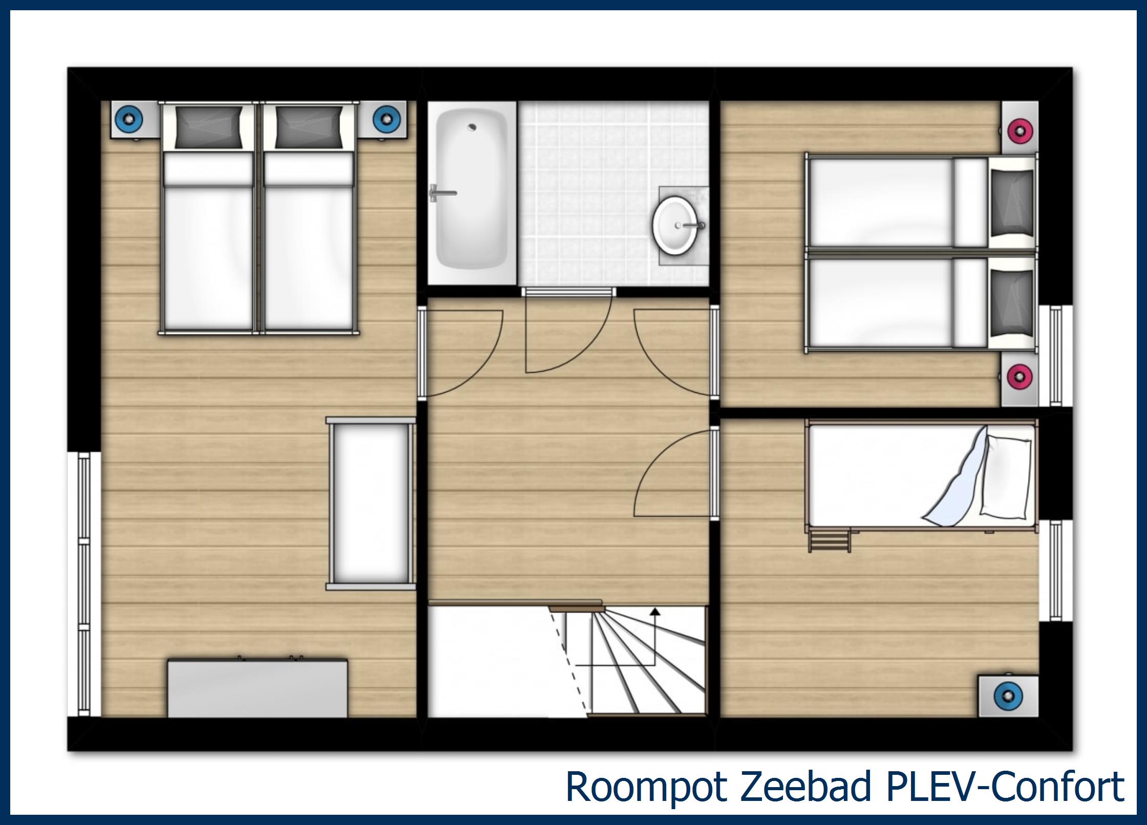 Bungalow PLEV-Confort à Zeebad