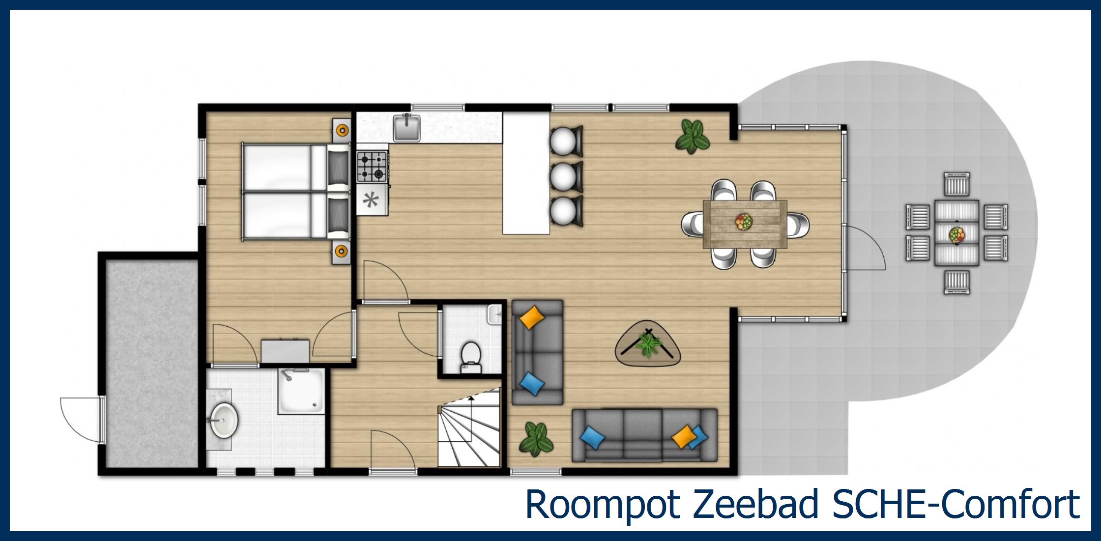 Bungalow SCHE-Comfort à Zeebad