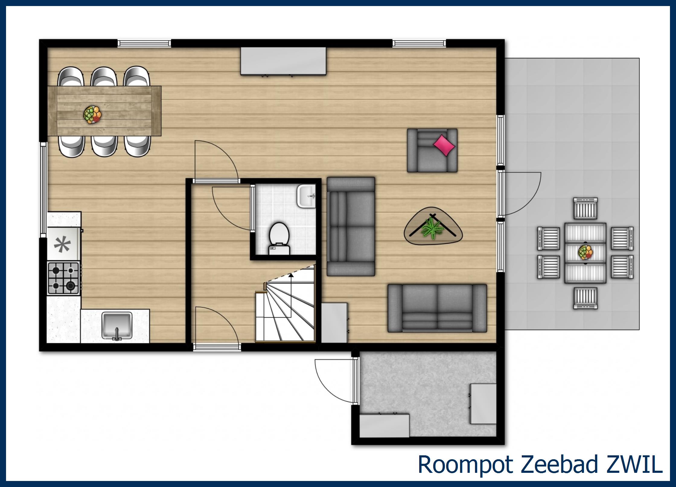 Bungalow ZWIL à Zeebad