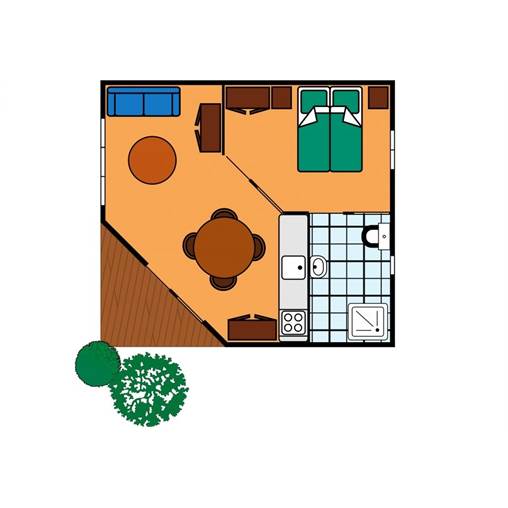 Chalet KD2 in Kijkduin