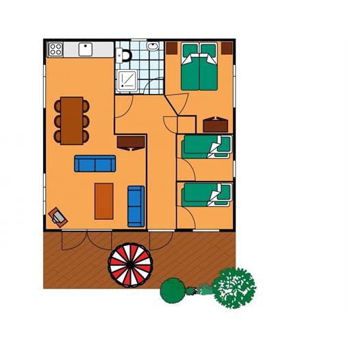 Chalet KD6 à Kijkduin