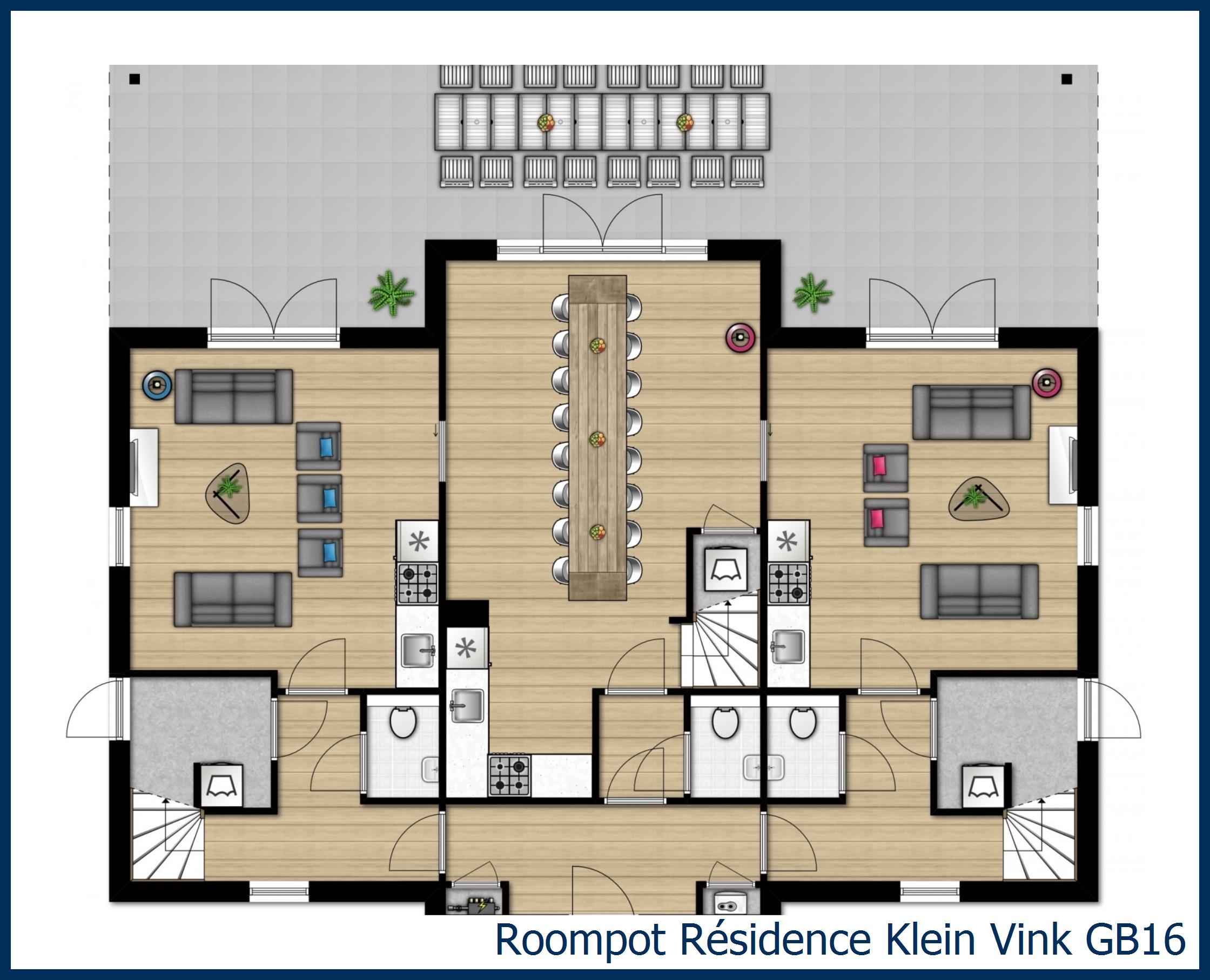 Bungalow GB16 à Résidence Klein Vink