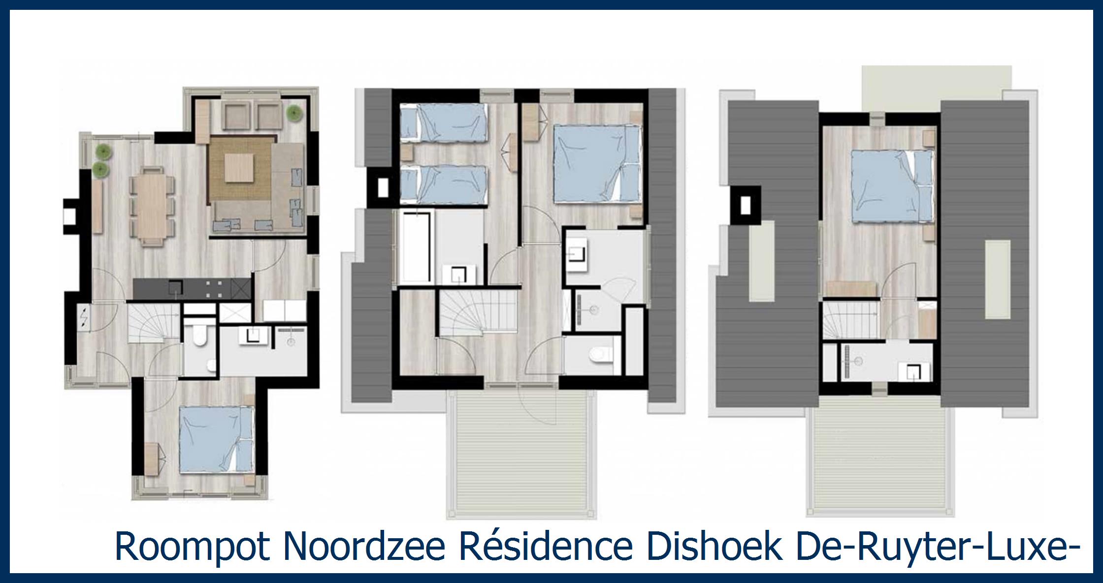 Villa De-Ruyter-Luxe-8 in Noordzee R&#233;sidence Dishoek