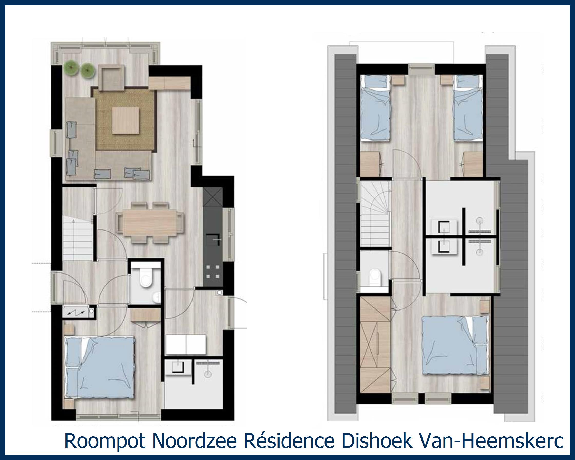 Villa Van-Heemskerck-Luxe-6 in Noordzee R&#233;sidence Dishoek