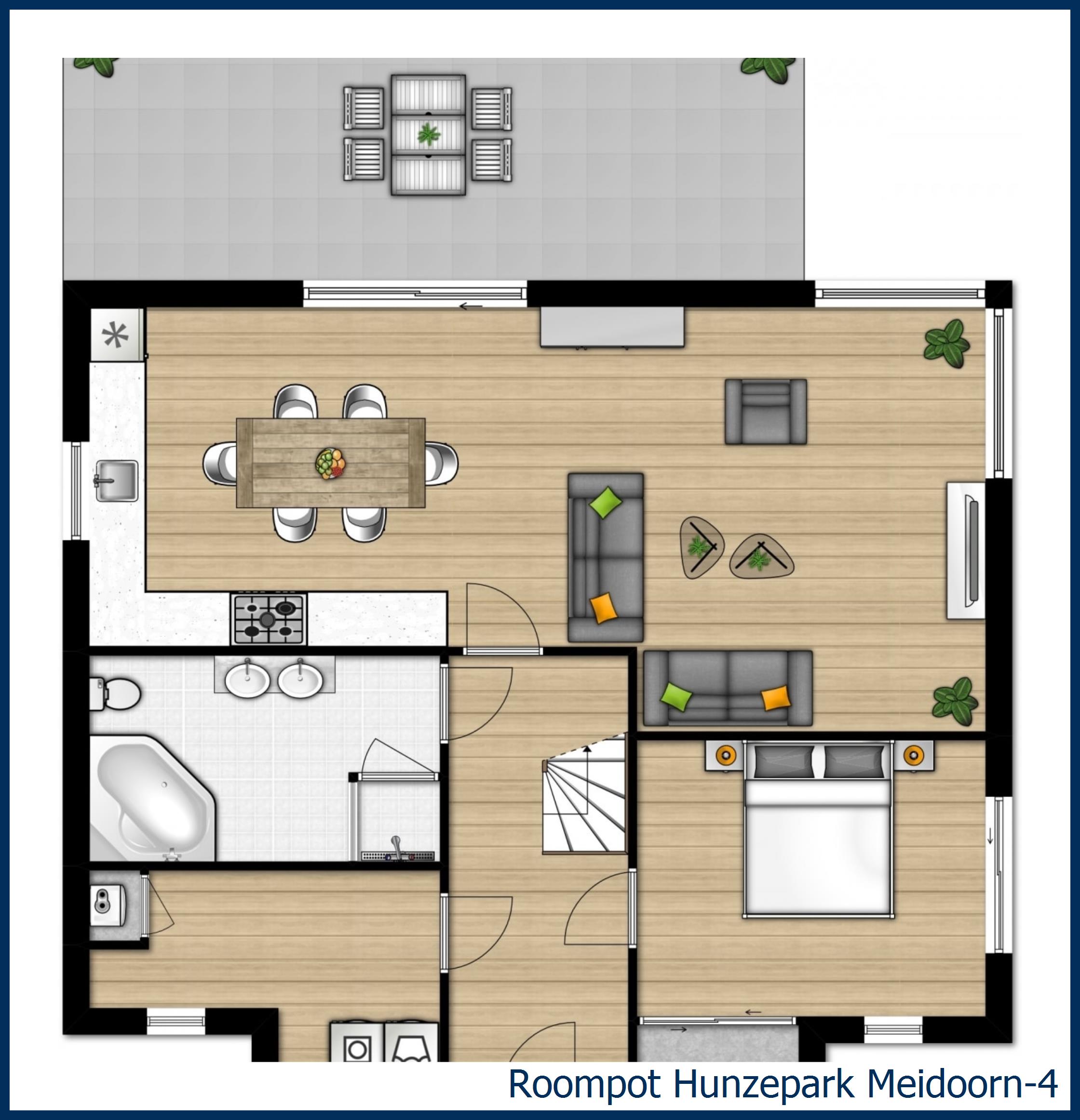 Villa Meidoorn-4 à Hunzepark