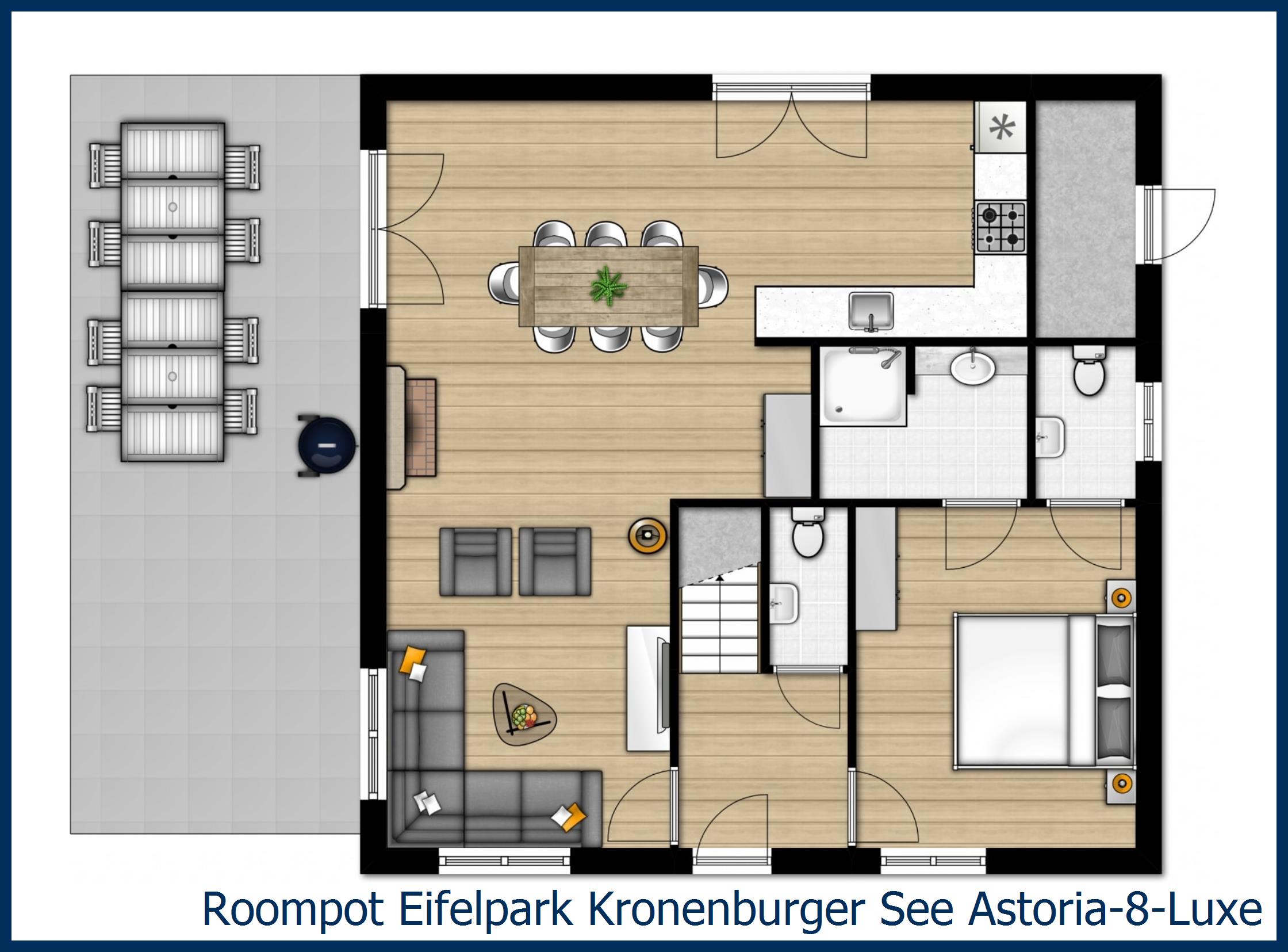 Villa Astoria-8-Luxe à Eifelpark Kronenburger See