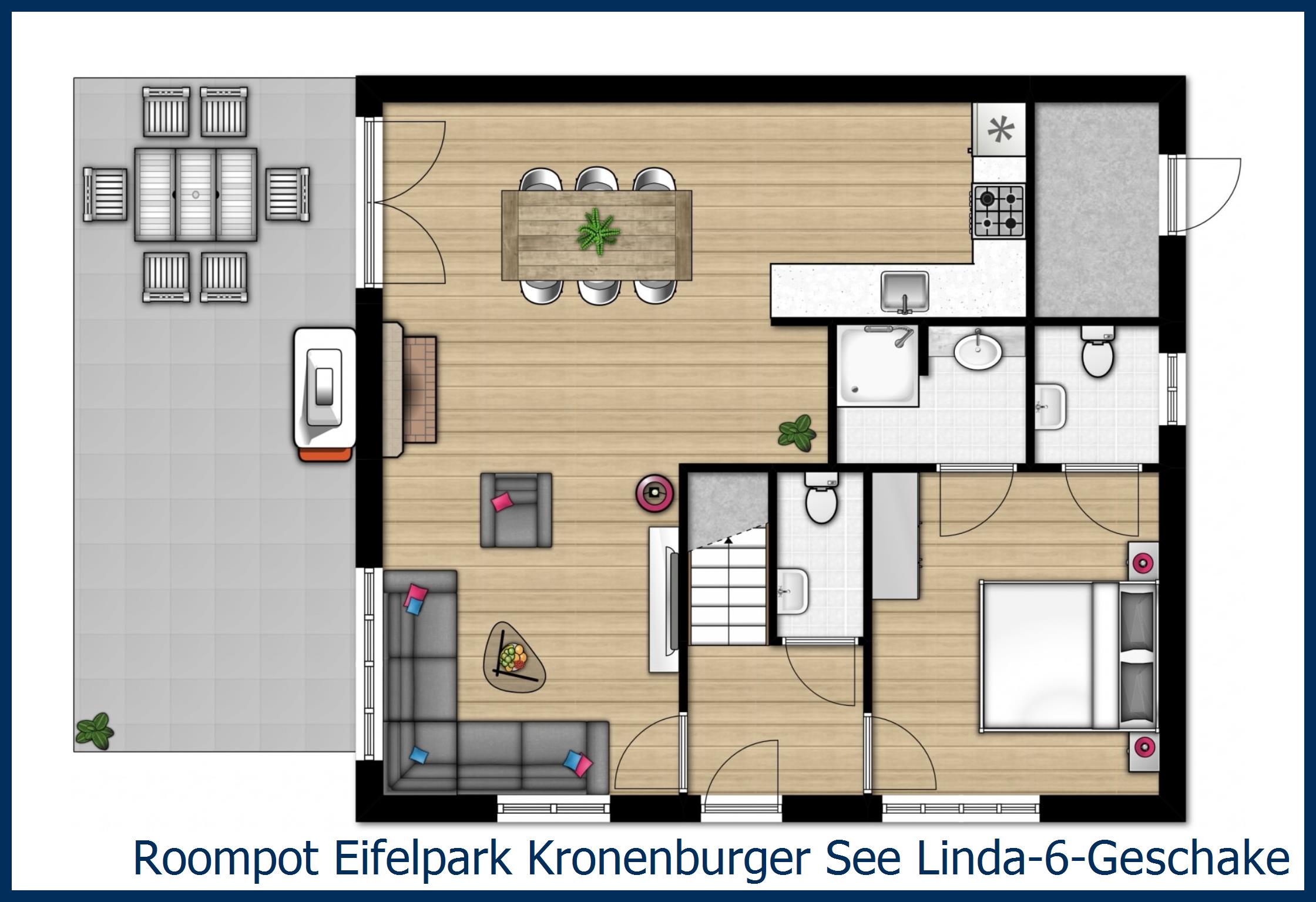 Villa Linda-6-Geschakeld-Luxe à Eifelpark Kronenburger See