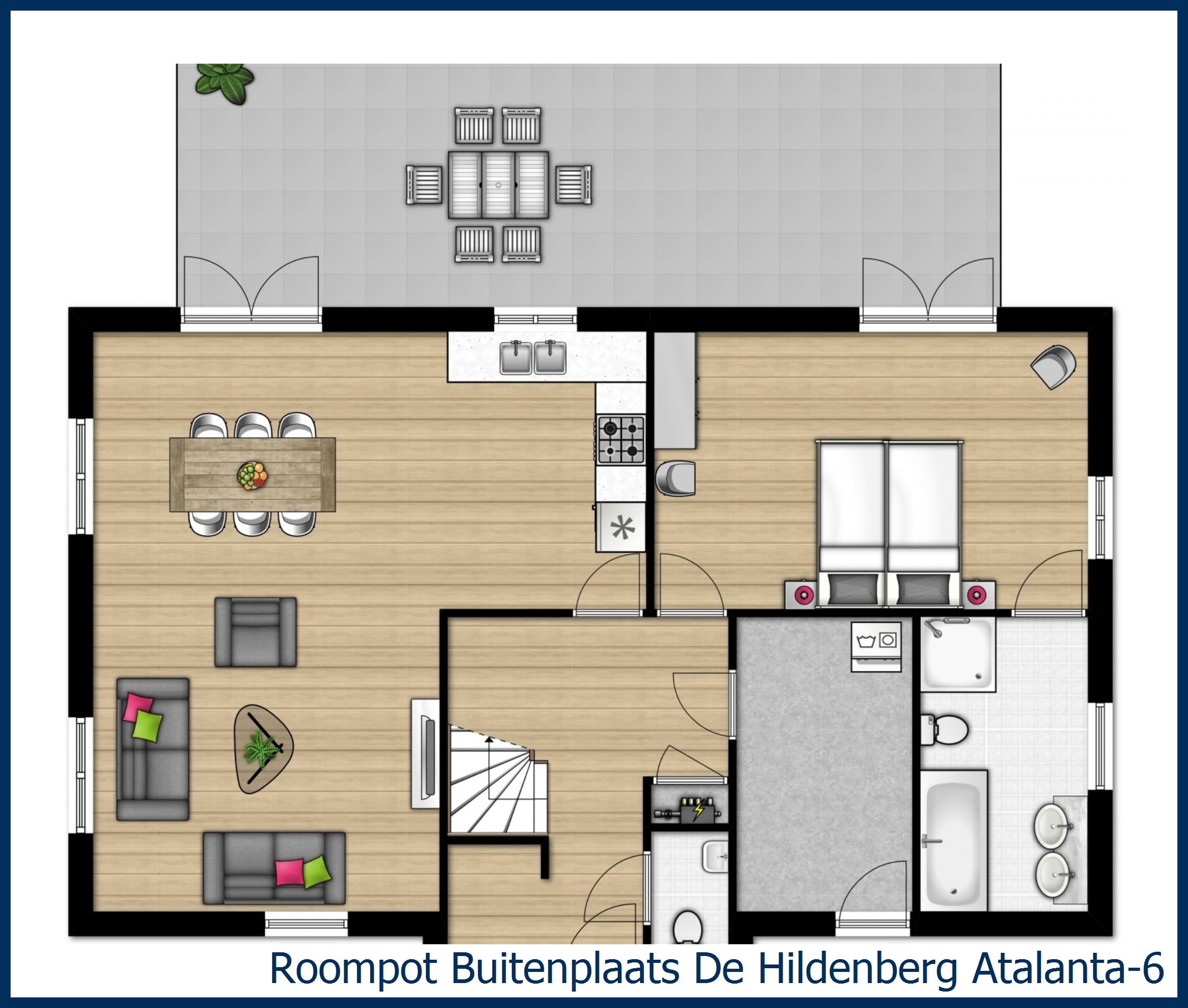 Bungalow Atalanta-6 à De Hildenberg