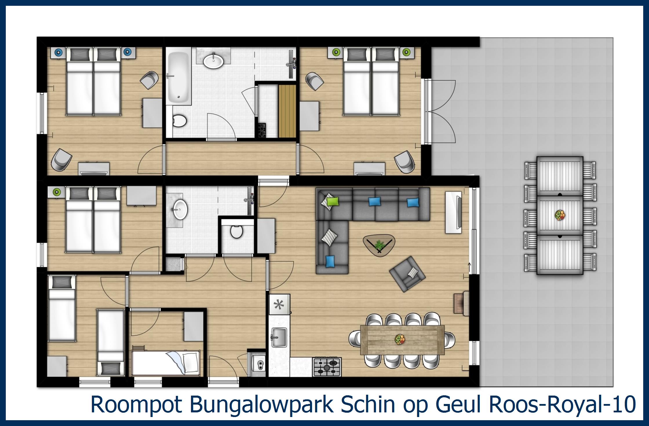 Bungalow Roos-Royal-10 à Schin op Geul