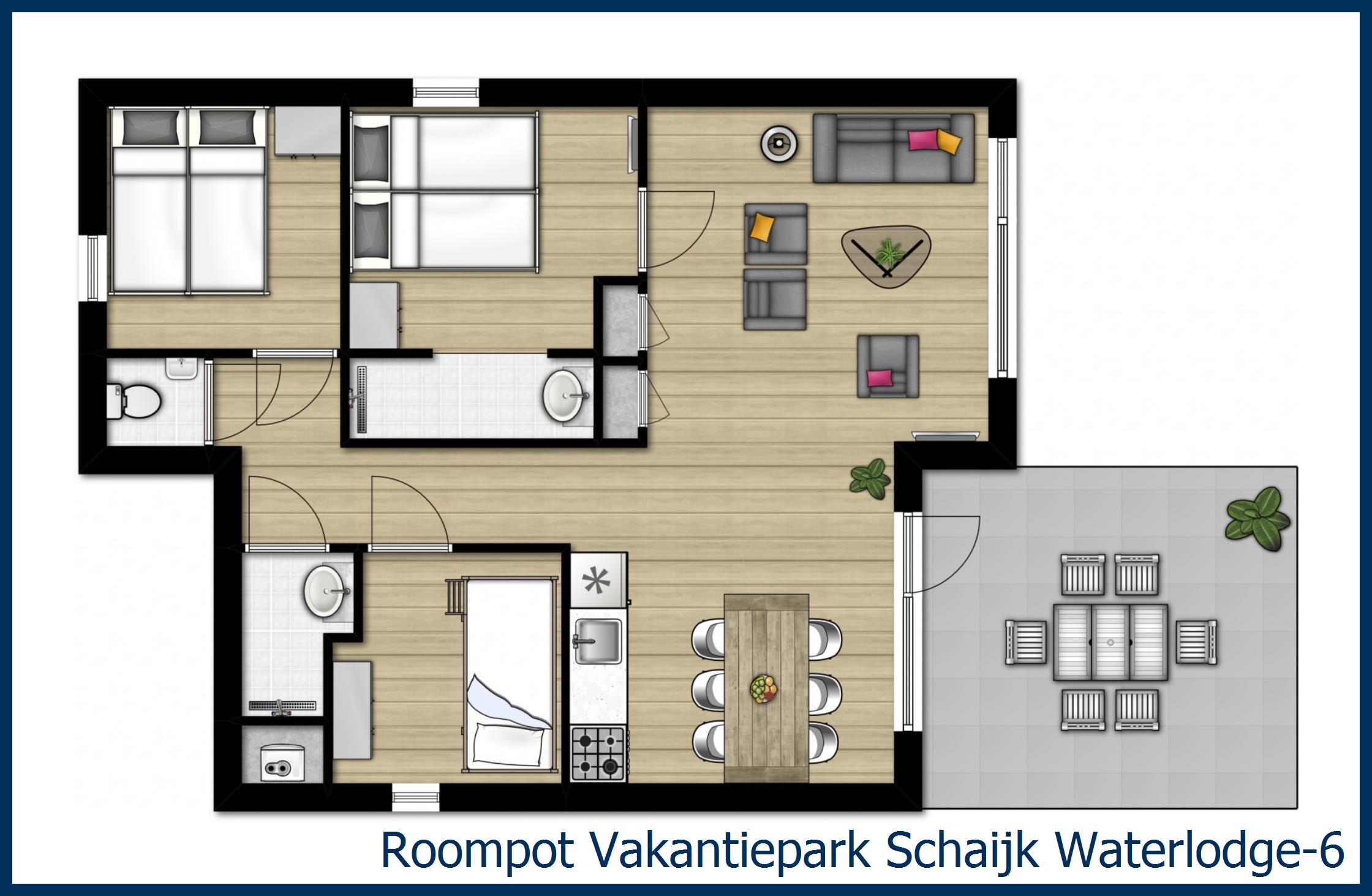 Pavillon Waterlodge-6 à Schaijk