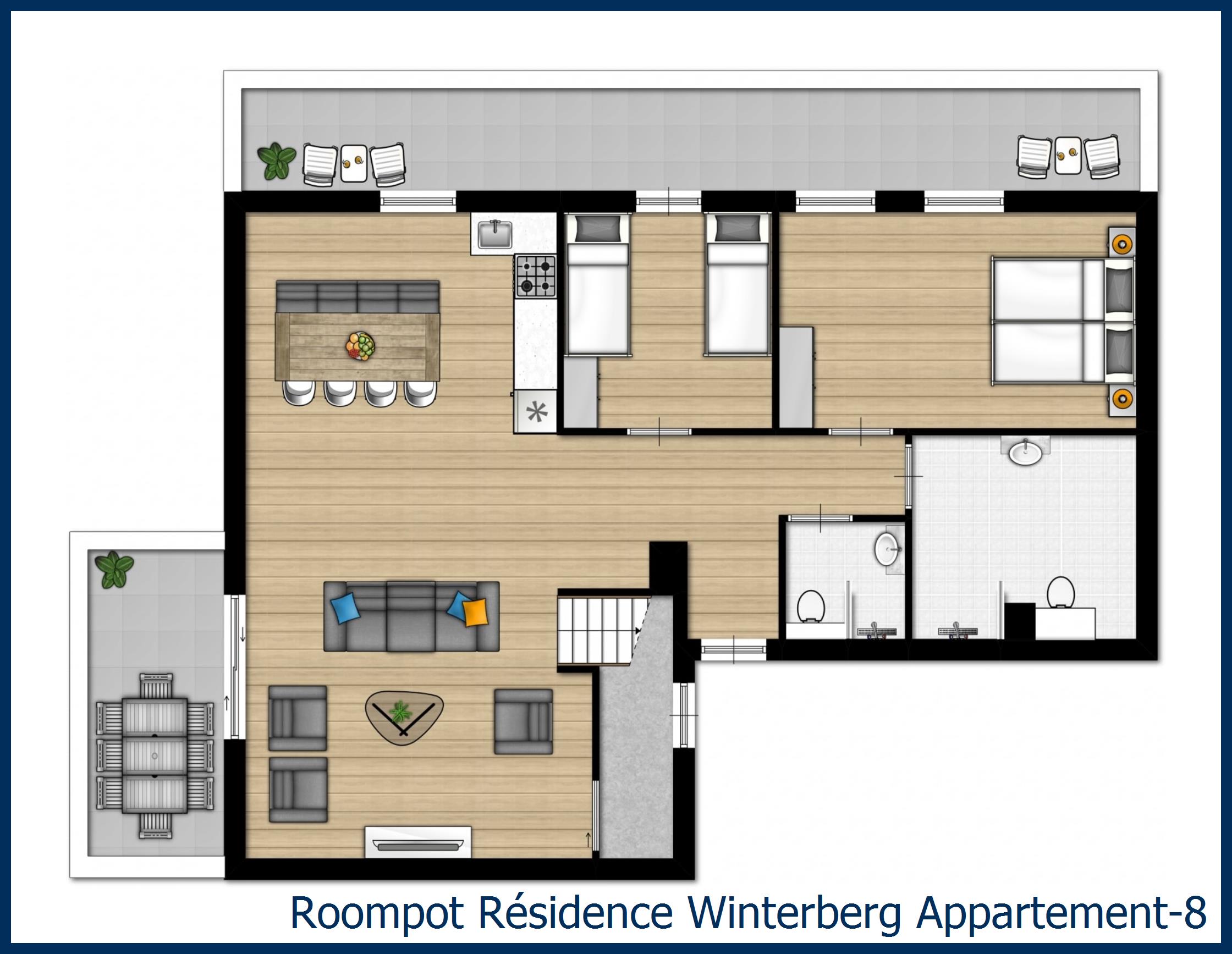Appartement 8 à Résidence Winterberg