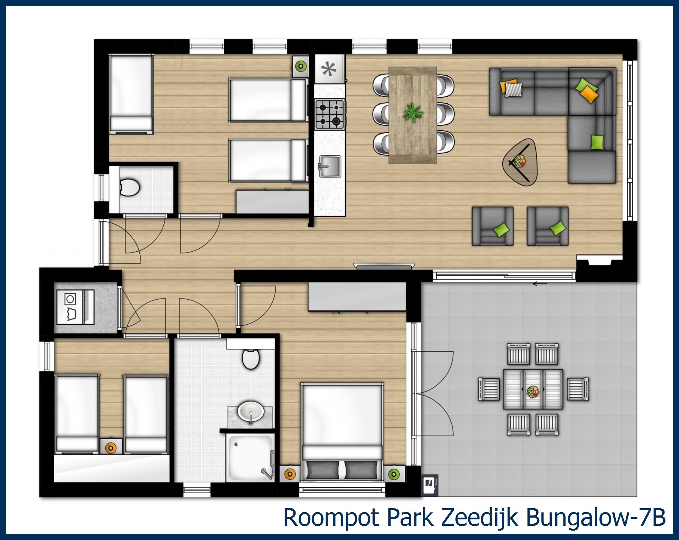 Bungalow 7B à Park Zeedijk