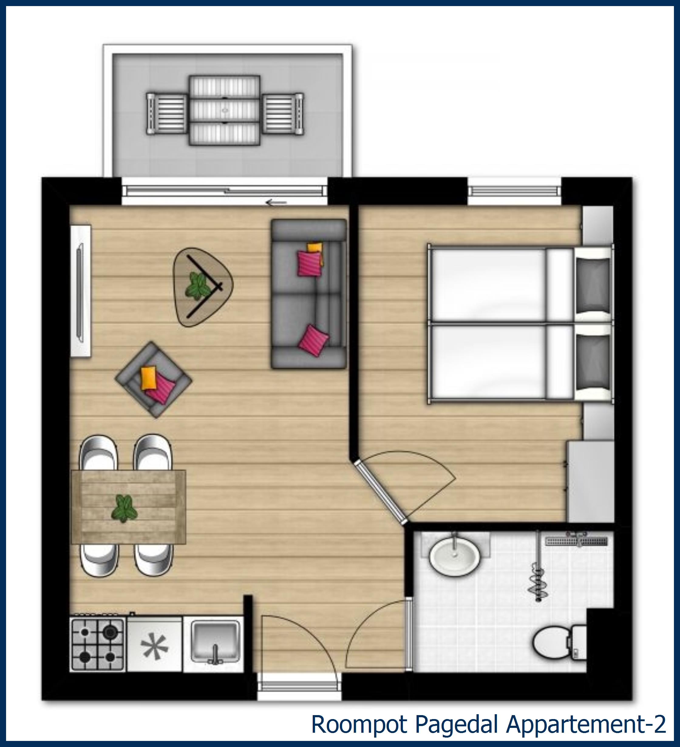 Appartement 2 à Pagedal