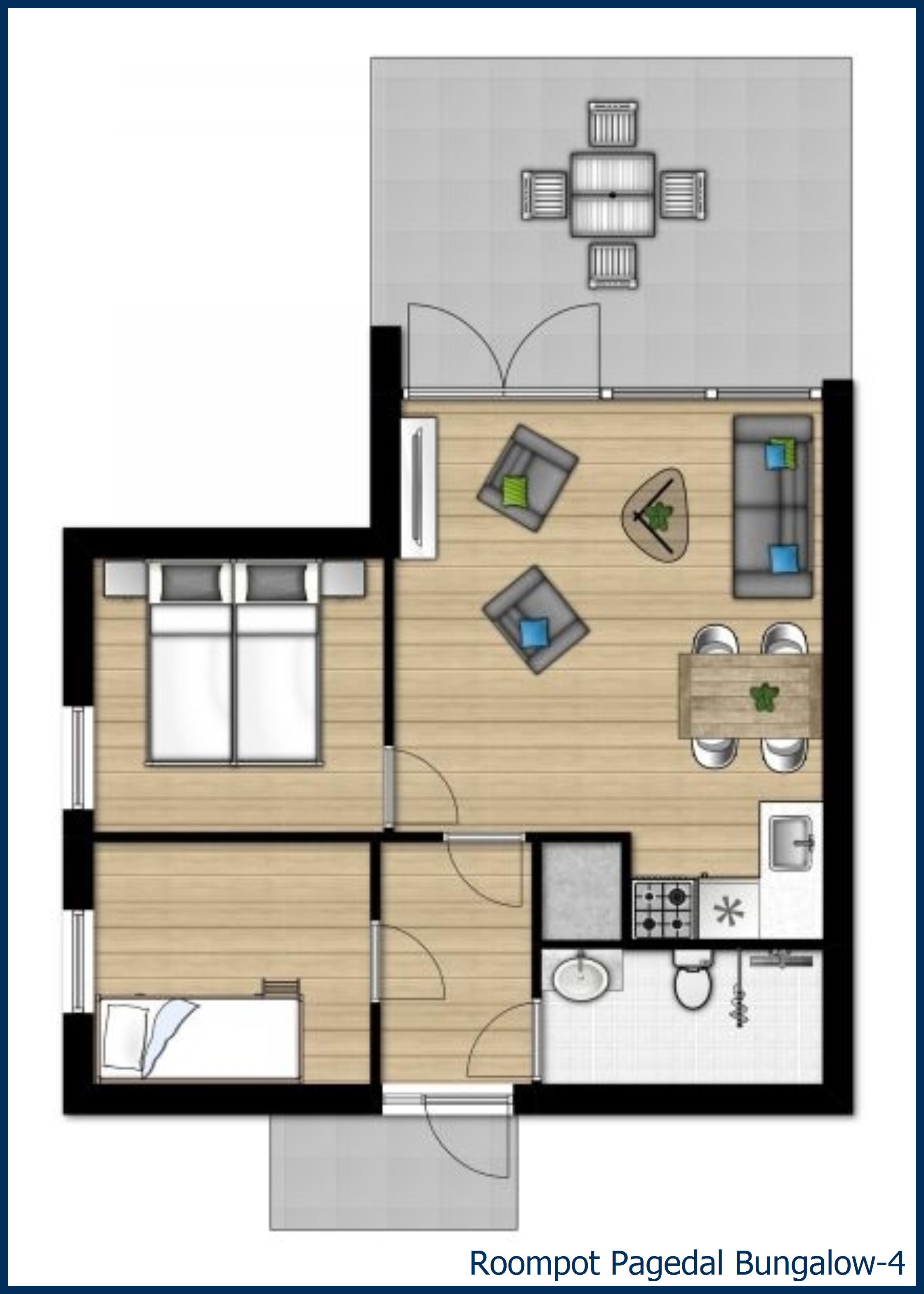 Bungalow 4 à Pagedal