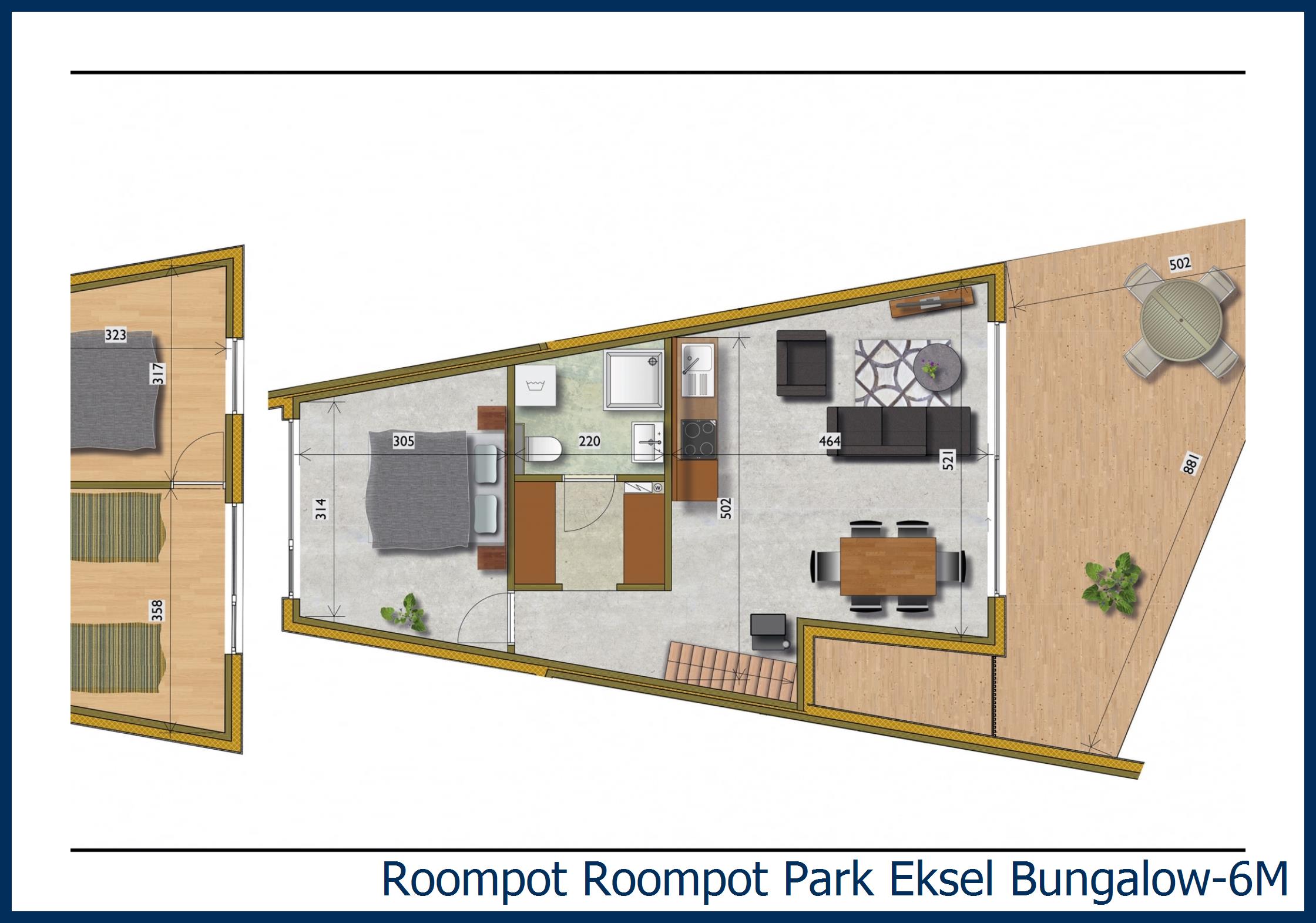 Bungalow 6M in Park Eksel