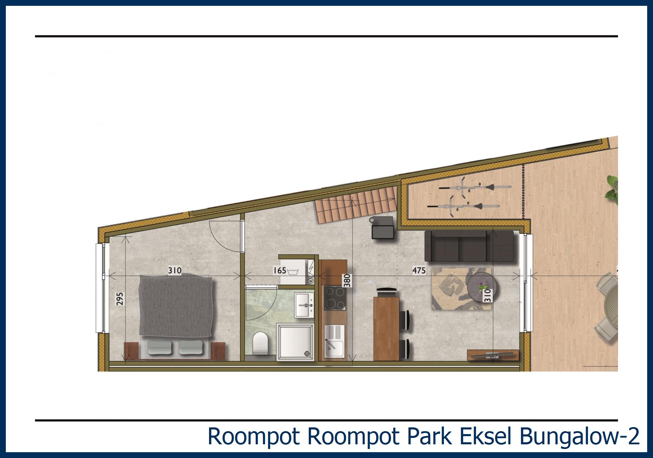 Bungalow 2 à Park Eksel
