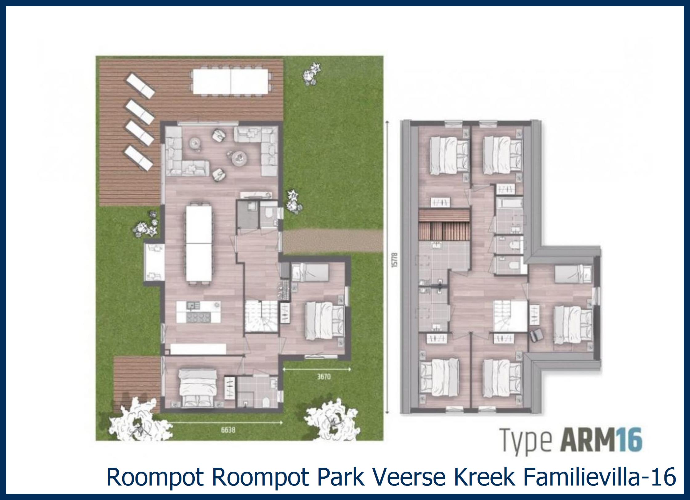 Villa Familievilla-16 à Park Veerse Kreek